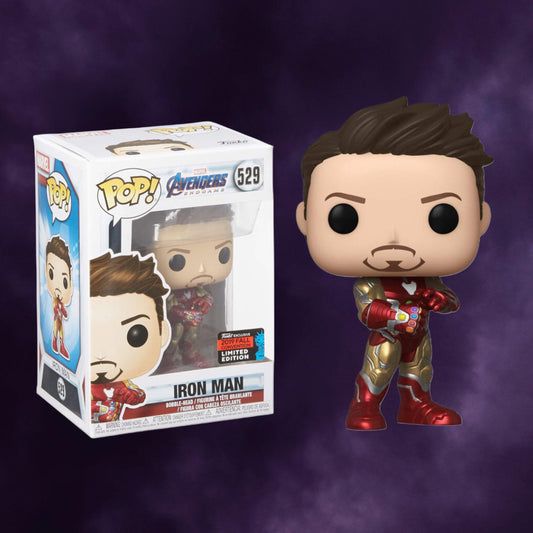 Marvel Avengers: Endgame 2019 Fall Convention Exclusive Iron Man (Gauntlet) Funko Pop! #529