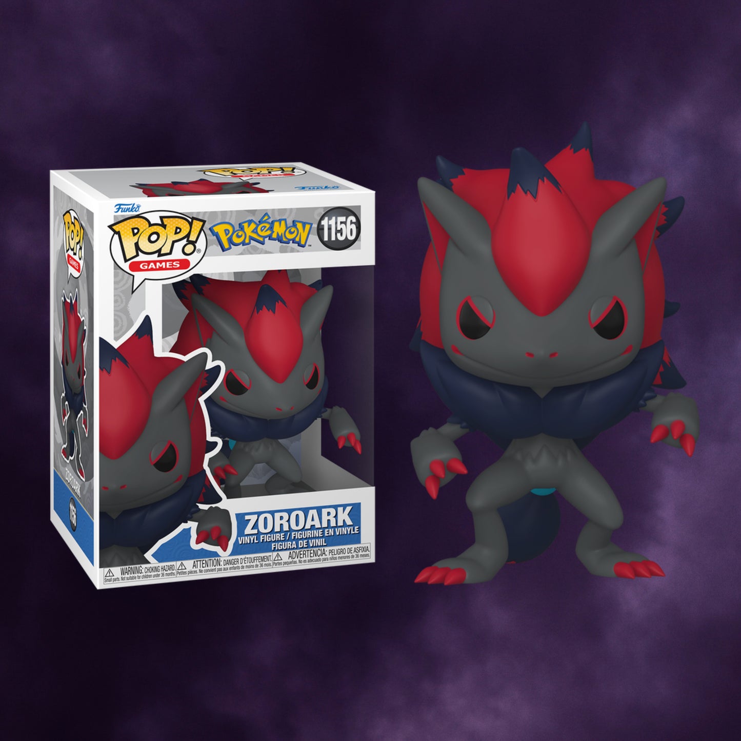 Funko Pop! Games Pokémon Zoroark #1156