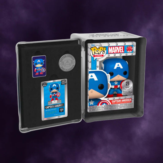 Marvel The Avengers – Captain America (25th Anniversary Classics) Limited  2023 Fall Convention Exclusive Funko Pop! #06C