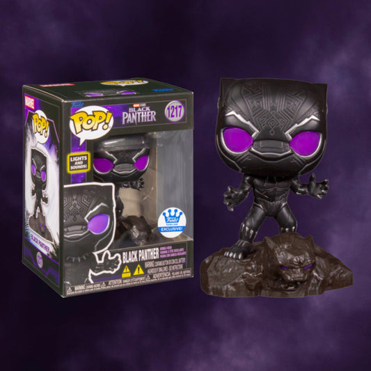 Marvel – Black Panther Light & Sound Exclusive Funko Pop! #1217