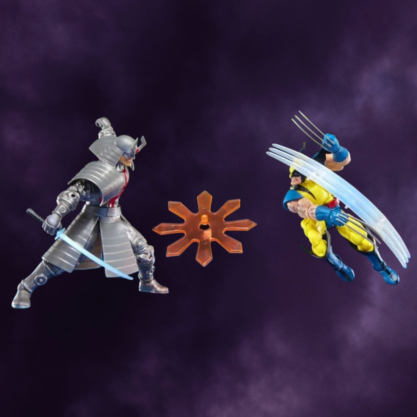 Marvel Legends Gamerverse Wolverine vs. Silver Samurai Action Figure Two-Pack