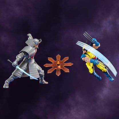 Marvel Legends Gamerverse Wolverine vs. Silver Samurai Action Figure Two-Pack