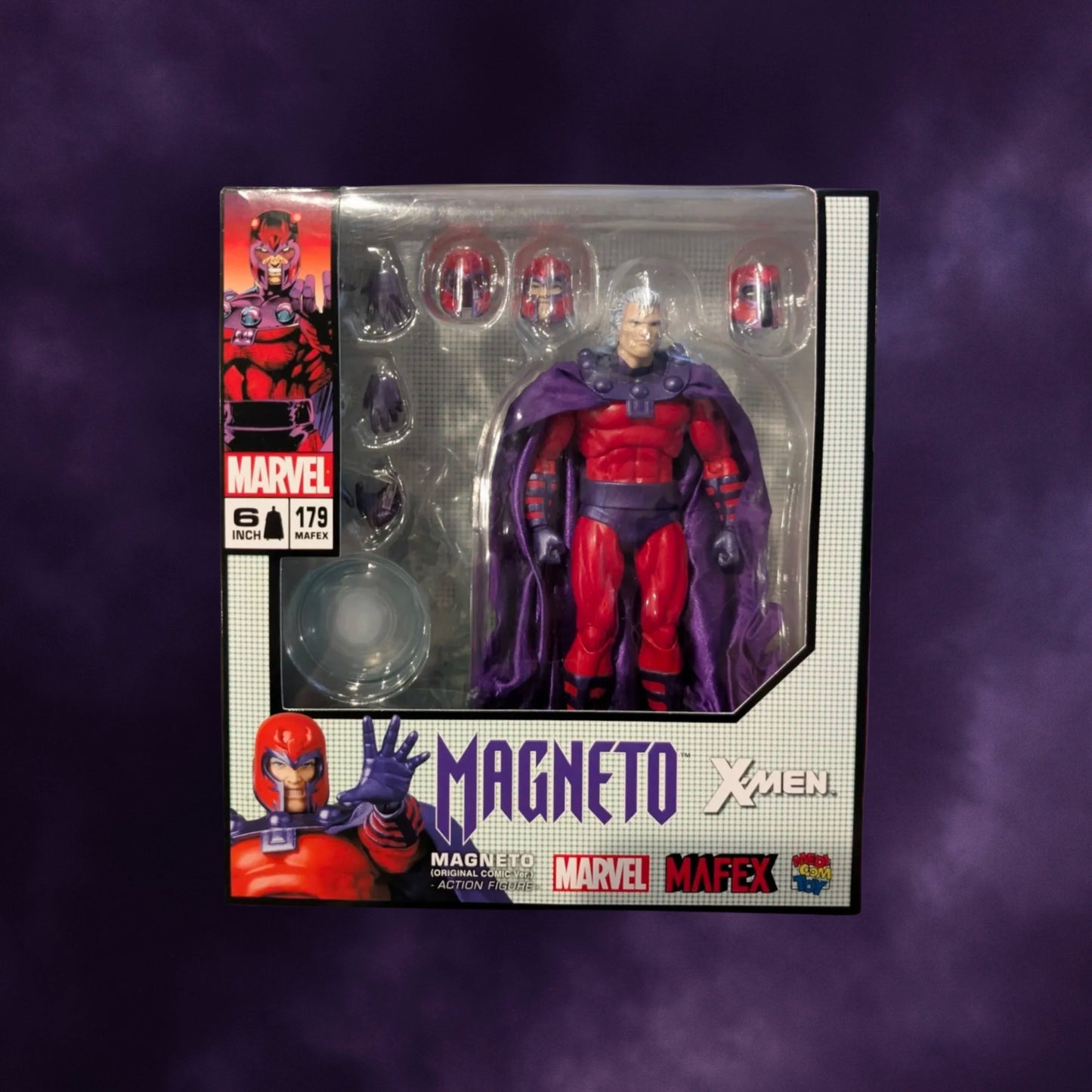 Marvel MAFEX No.179 Magneto (Original Comic Ver.) Action Figure
