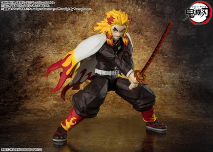 Demon Slayer: Kimetsu no Yaiba S.H.Figuarts Kyojuro Rengoku Action Figure