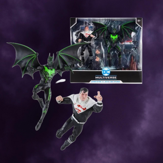 DC Multiverse Batman Beyond Series: Batman Beyond & Justice Lord Superman 2 Pack Aksiyon Figür