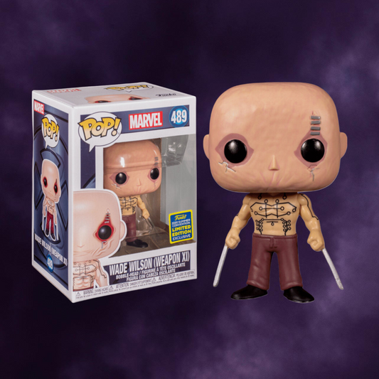 Marvel Wade Wilson (Weapon XI) Limited Convention Exclusive Funko Pop #489