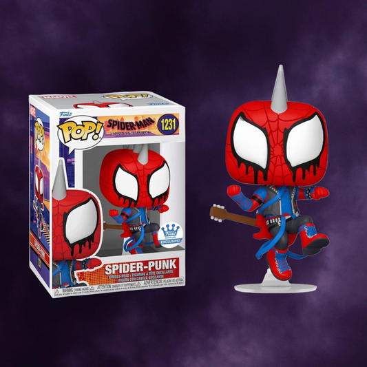Spider-Man: Across the Spider-Verse Spider-Punk Exclusive Funko Pop Figure #1231