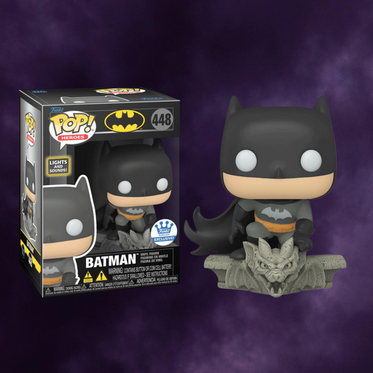 DC Batman with Lights & Sounds Exclusive Pop! Figure #448