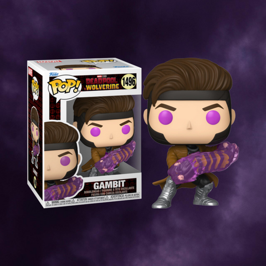 Marvel Deadpool & Wolverine (2024) – Gambit Funko Pop! #1496