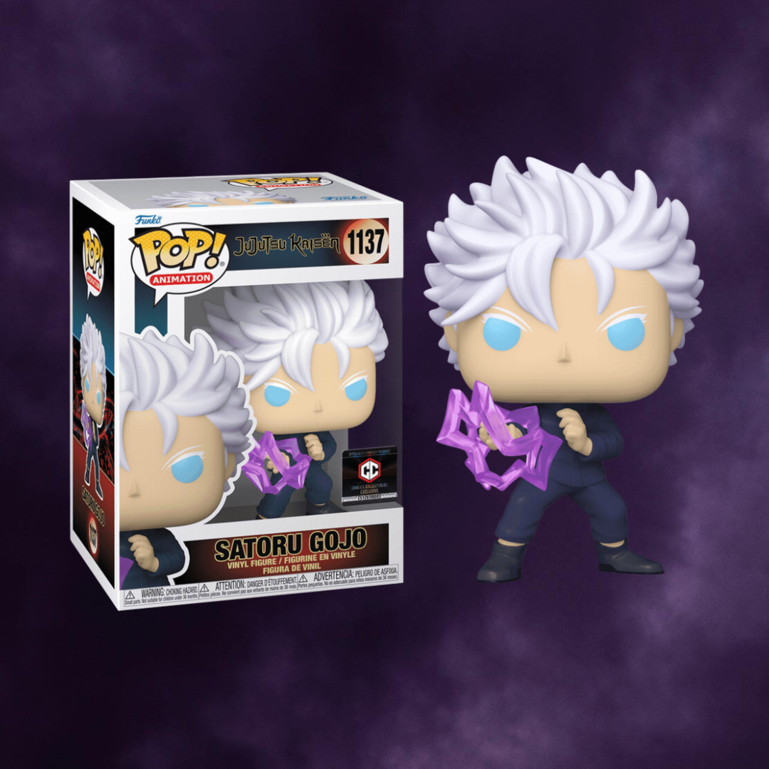 Jujutsu Kaisen Satoru Gojo (Hollow Purple) Chalice Collectibles Exclusive Funko Pop! #1137