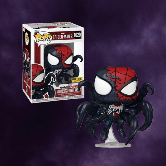 Marvel Spider-Man 2: Advanced Suit 2.0 Symbiote Takeover Hot Topic Exclusive Funko Pop! #1029
