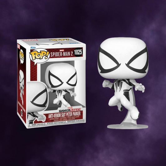 Marvel Spider-Man 2 Anti-Venom Suit Peter Parker Funko Pop! #1025