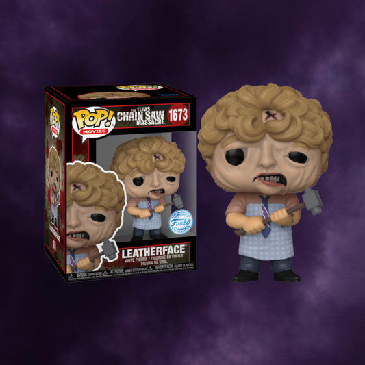The Texas Chainsaw Massacre Leatherface with Hammer Exclusive Funko Pop! #1673
