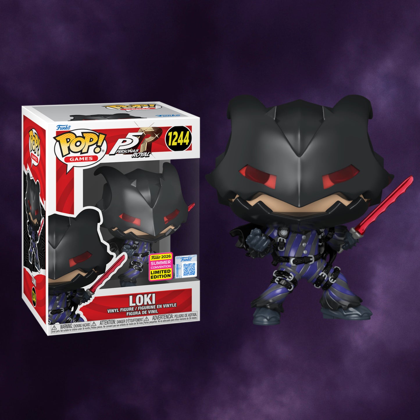 Persona 5 Royal Funko Pop! Games Loki Summer Convention Limited Edition #1244