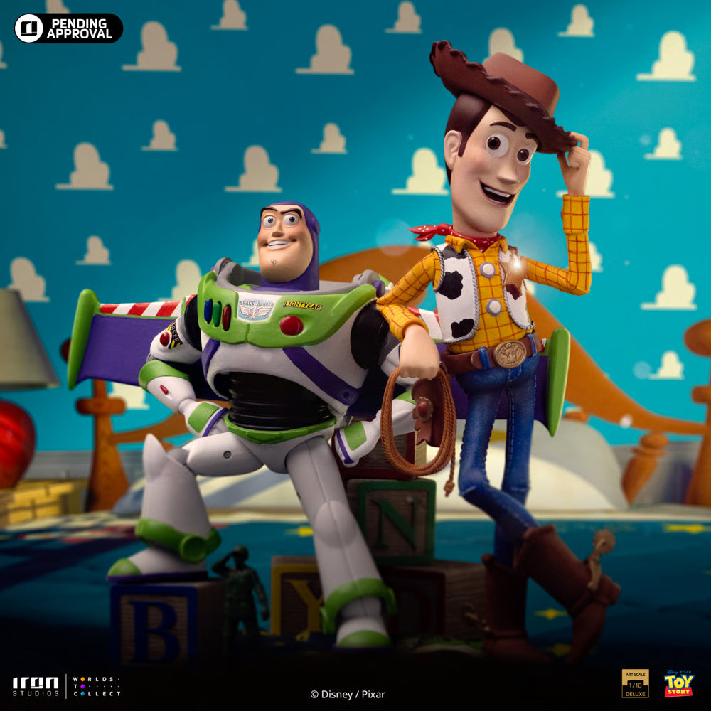 Disney – Buzz & Woody Deluxe Art Scale 1/10 Statue Iron Studios