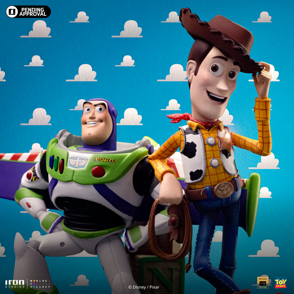Disney – Buzz & Woody Deluxe Art Scale 1/10 Statue Iron Studios