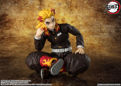 Demon Slayer: Kimetsu no Yaiba S.H.Figuarts Kyojuro Rengoku Action Figure