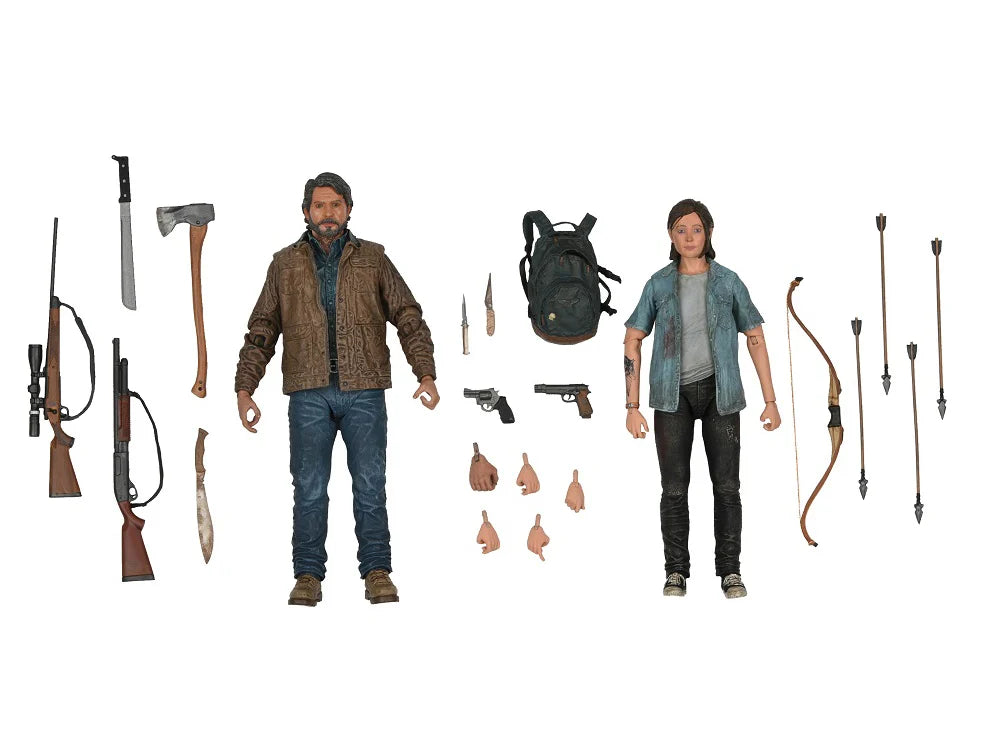 Neca The Last of Us Part II Ultimate Joel and Ellie Action Figure Two-Pack
