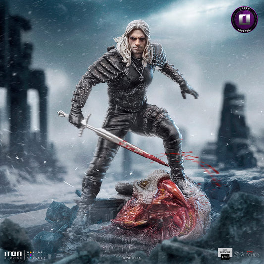 Geralt of Rivia - The Witcher - BDS Art Scale 1/10 - Iron Studios