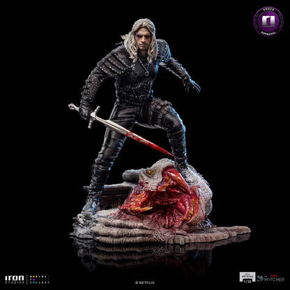 Geralt of Rivia - The Witcher - BDS Art Scale 1/10 - Iron Studios