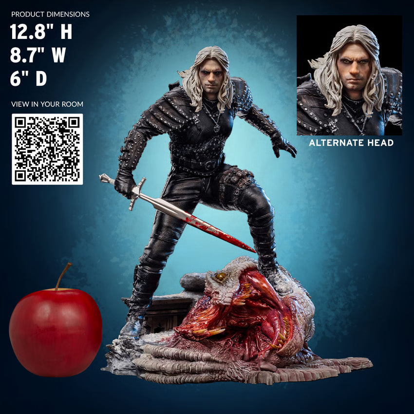 Geralt of Rivia - The Witcher - BDS Art Scale 1/10 - Iron Studios