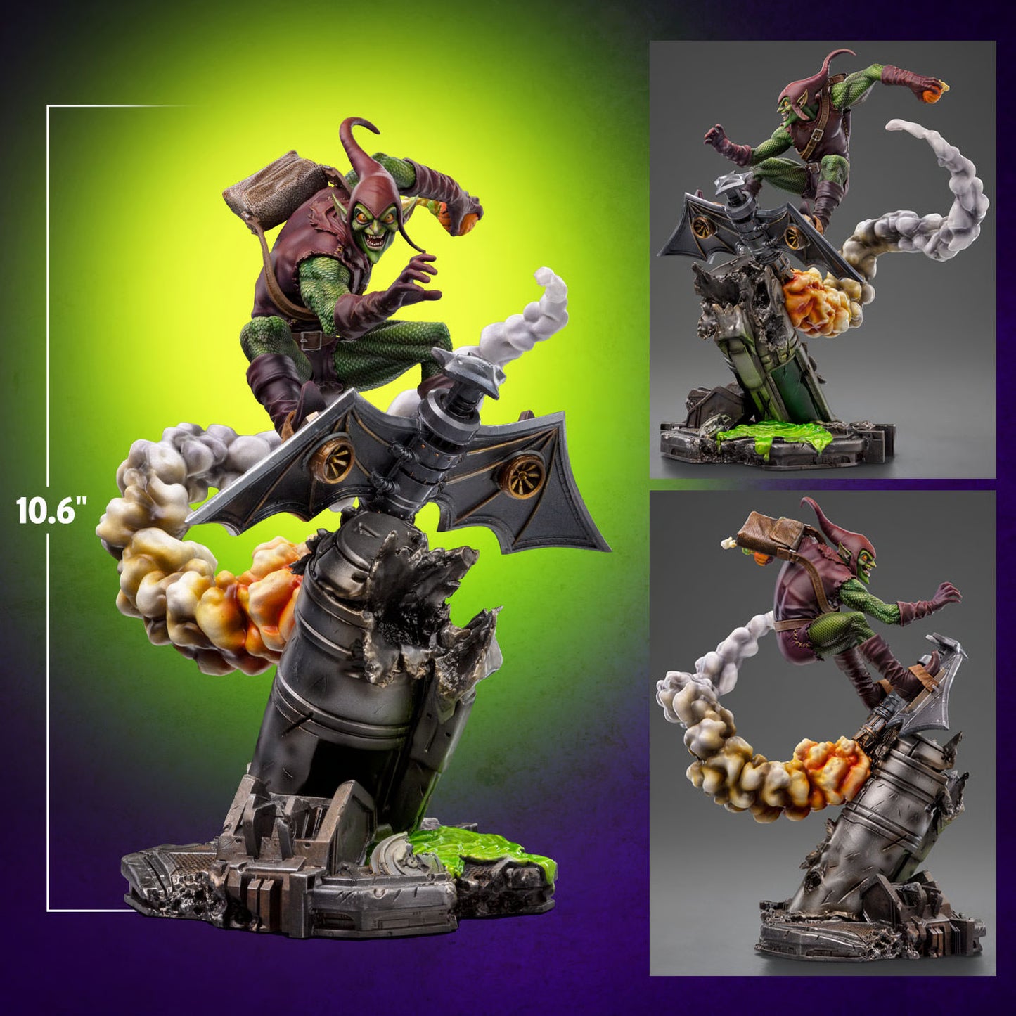 Statue Green Goblin SpiderMan vs Villains Diorama BDS Art Scale 1/10 Iron Studios