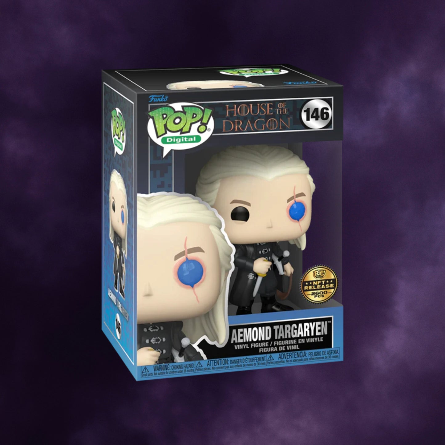 House of the Dragon – Aemond Targaryen Funko Pop! #146 (NFT Release Exclusive)