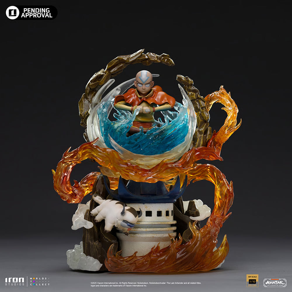 Avatar: The Last Airbender – Aang Deluxe Art Scale 1/10 Statue Iron Studios