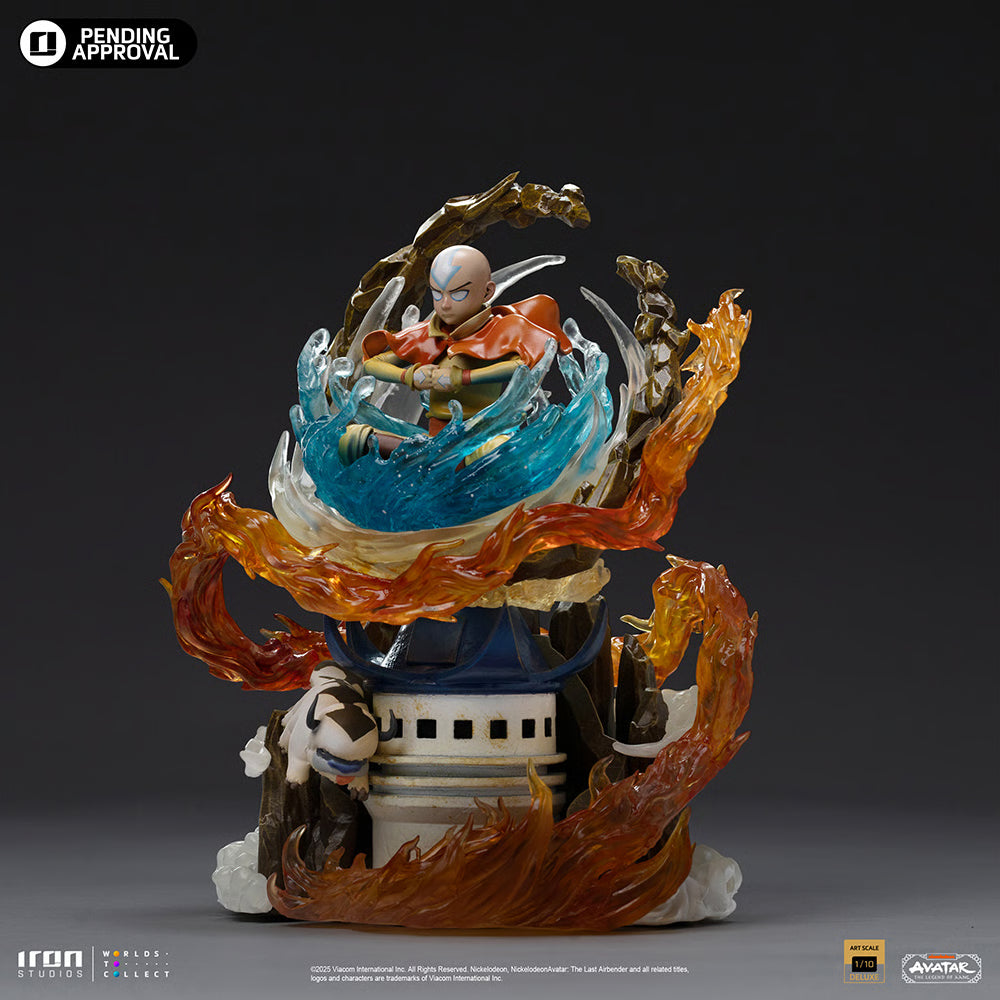 Avatar: The Last Airbender – Aang Deluxe Art Scale 1/10 Statue Iron Studios