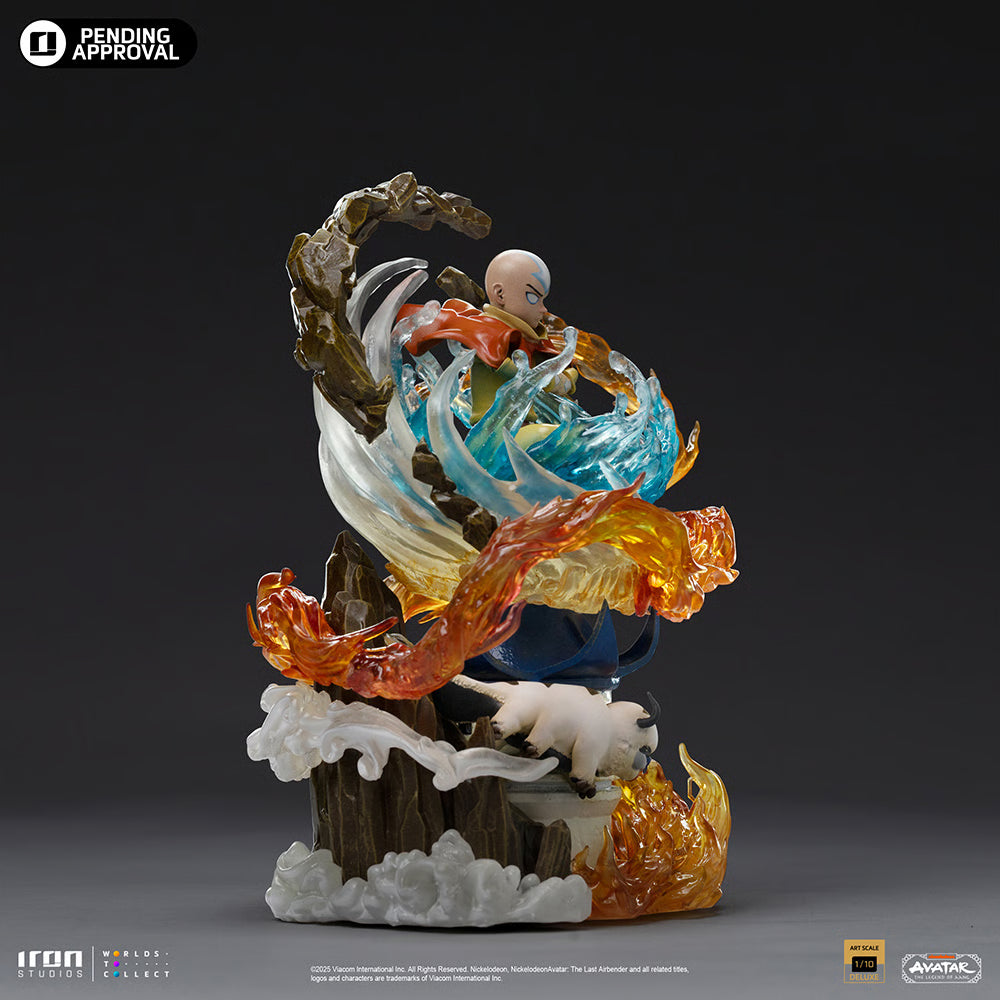 Avatar: The Last Airbender – Aang Deluxe Art Scale 1/10 Statue Iron Studios