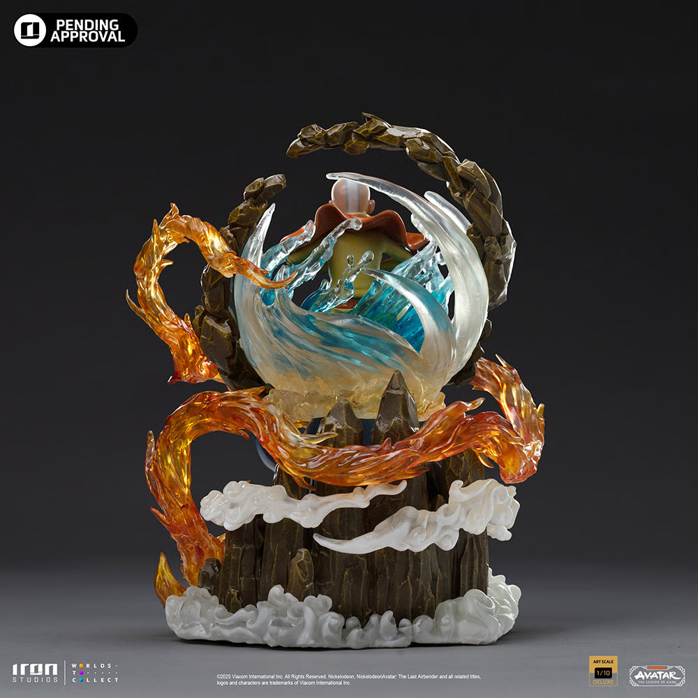 Avatar: The Last Airbender – Aang Deluxe Art Scale 1/10 Statue Iron Studios
