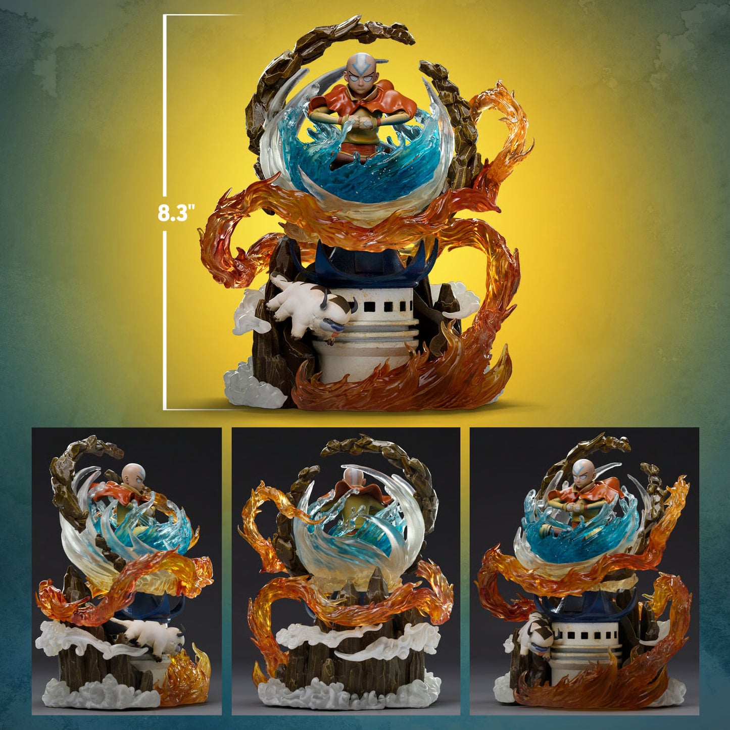 Avatar: The Last Airbender – Aang Deluxe Art Scale 1/10 Statue Iron Studios