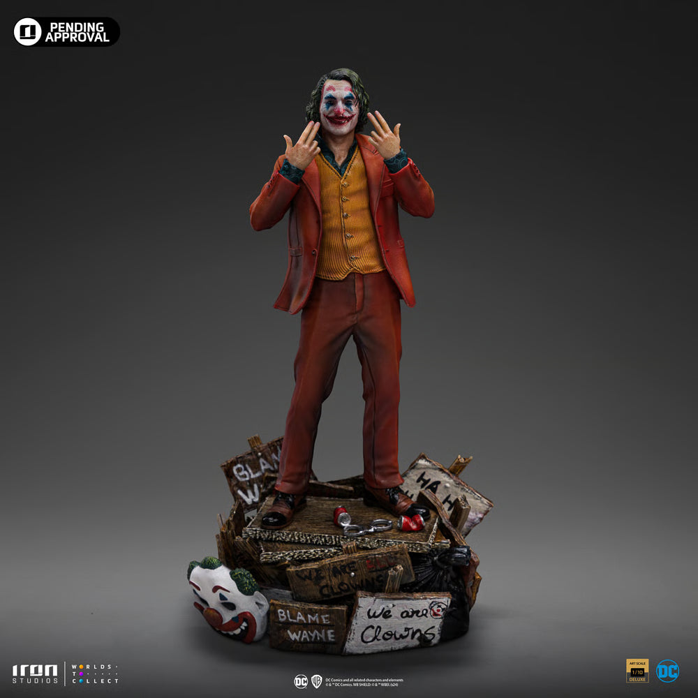 The Joker (Arthur Fleck) Deluxe Art Scale 1/10 Statue Iron Studios