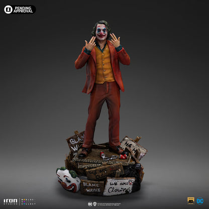 The Joker (Arthur Fleck) Deluxe Art Scale 1/10 Statue Iron Studios