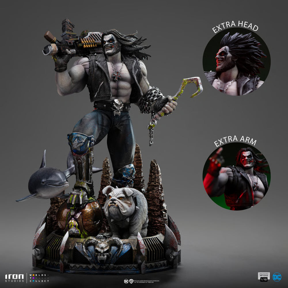DC Comics – Lobo Unleashed Art Scale 1/10 Statue Iron Studios