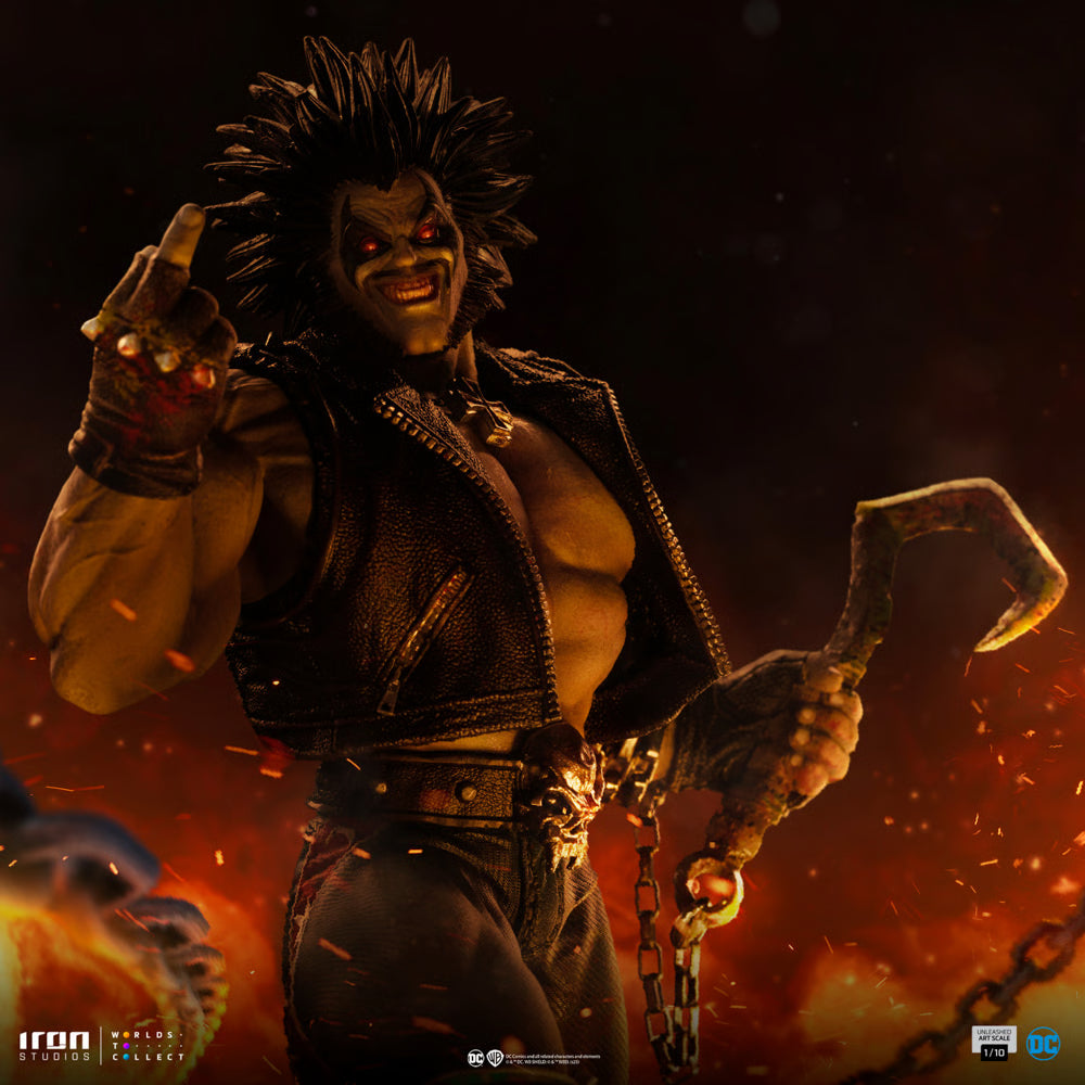 DC Comics – Lobo Unleashed Art Scale 1/10 Statue Iron Studios