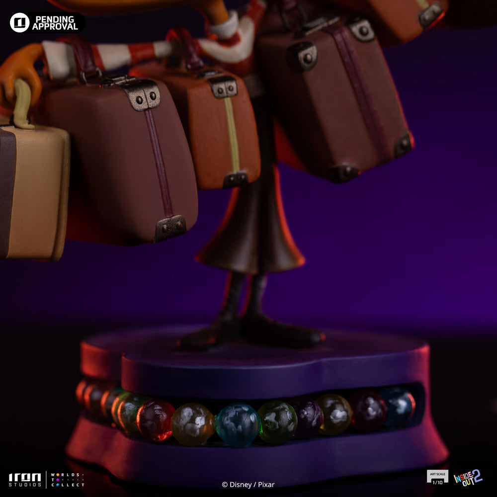 Disney – Anxiety Art Scale 1/10 Statue (Inside Out 2) Iron Studios