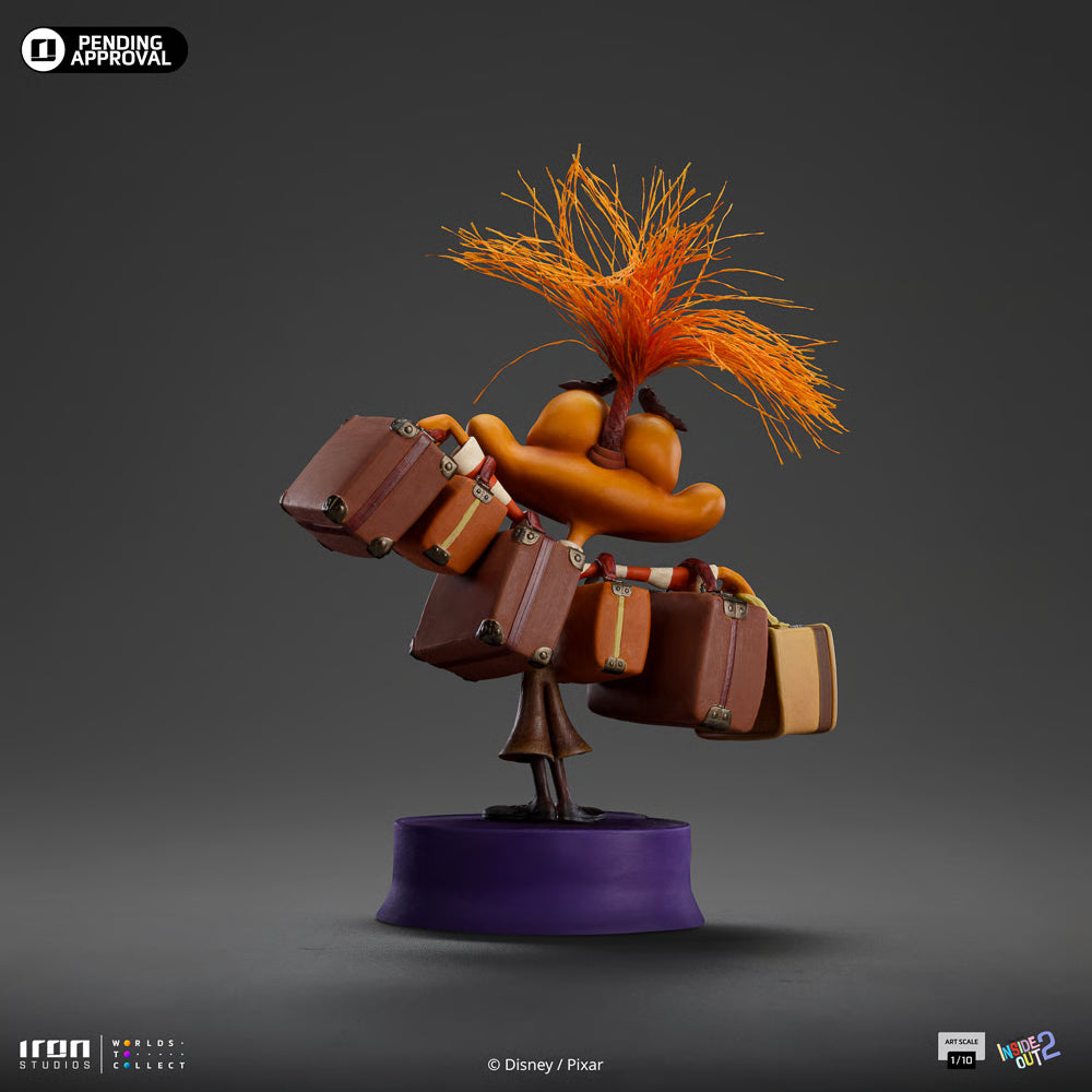Disney – Anxiety Art Scale 1/10 Statue (Inside Out 2) Iron Studios