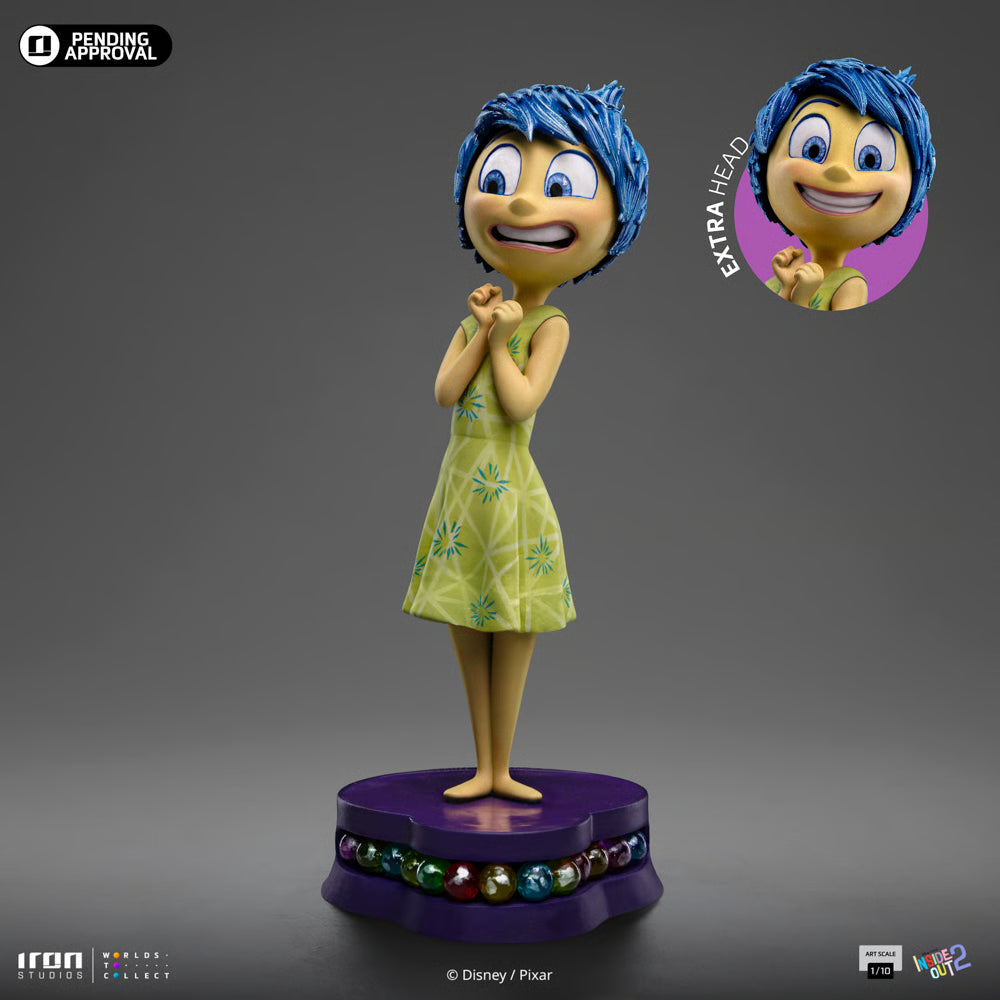 Disney – Joy Art Scale 1/10 Statue (Inside Out 2) Iron Studios