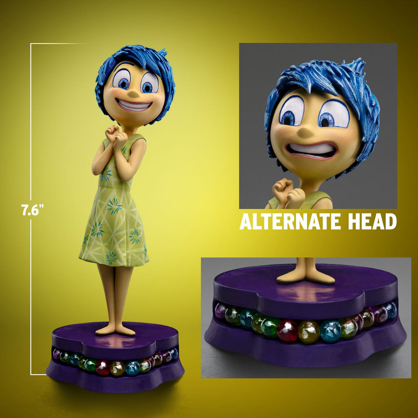 Disney – Joy Art Scale 1/10 Statue (Inside Out 2) Iron Studios