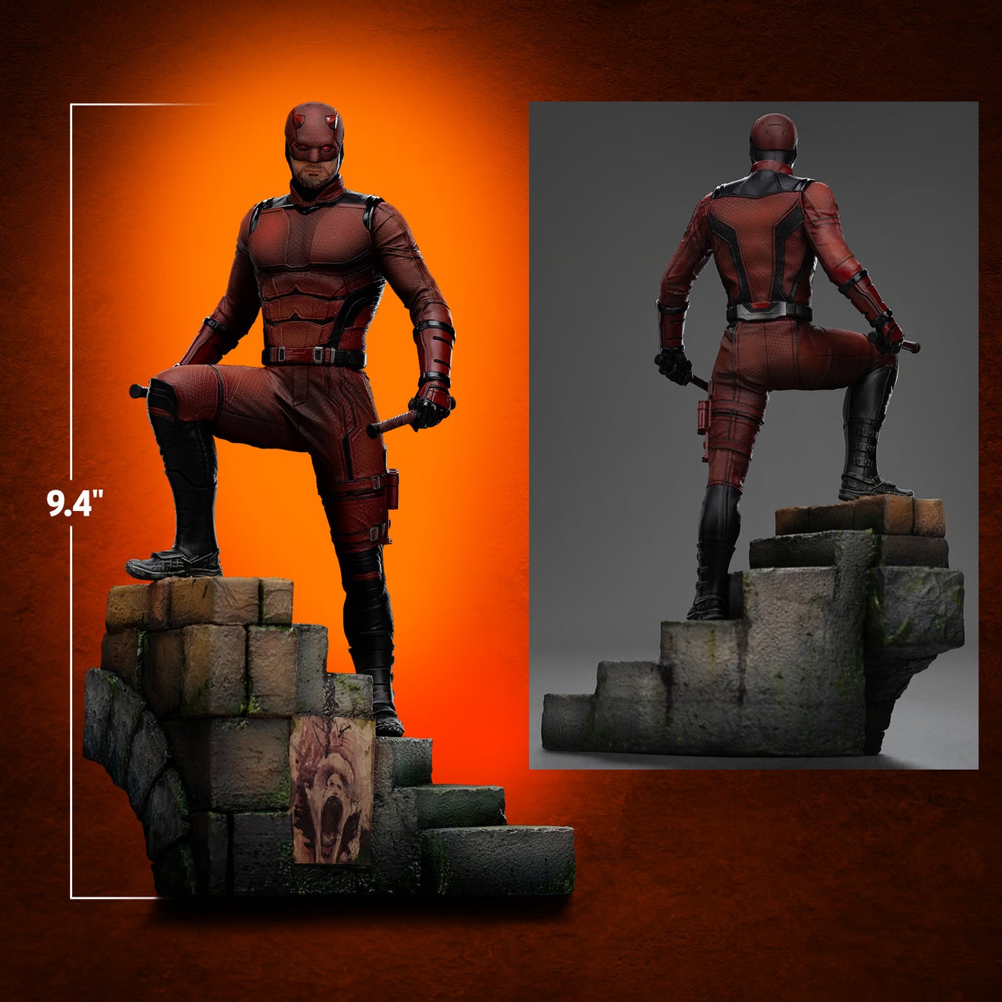 Marvel – Daredevil: Born Again Art Scale 1/10 Statue Iron Studios