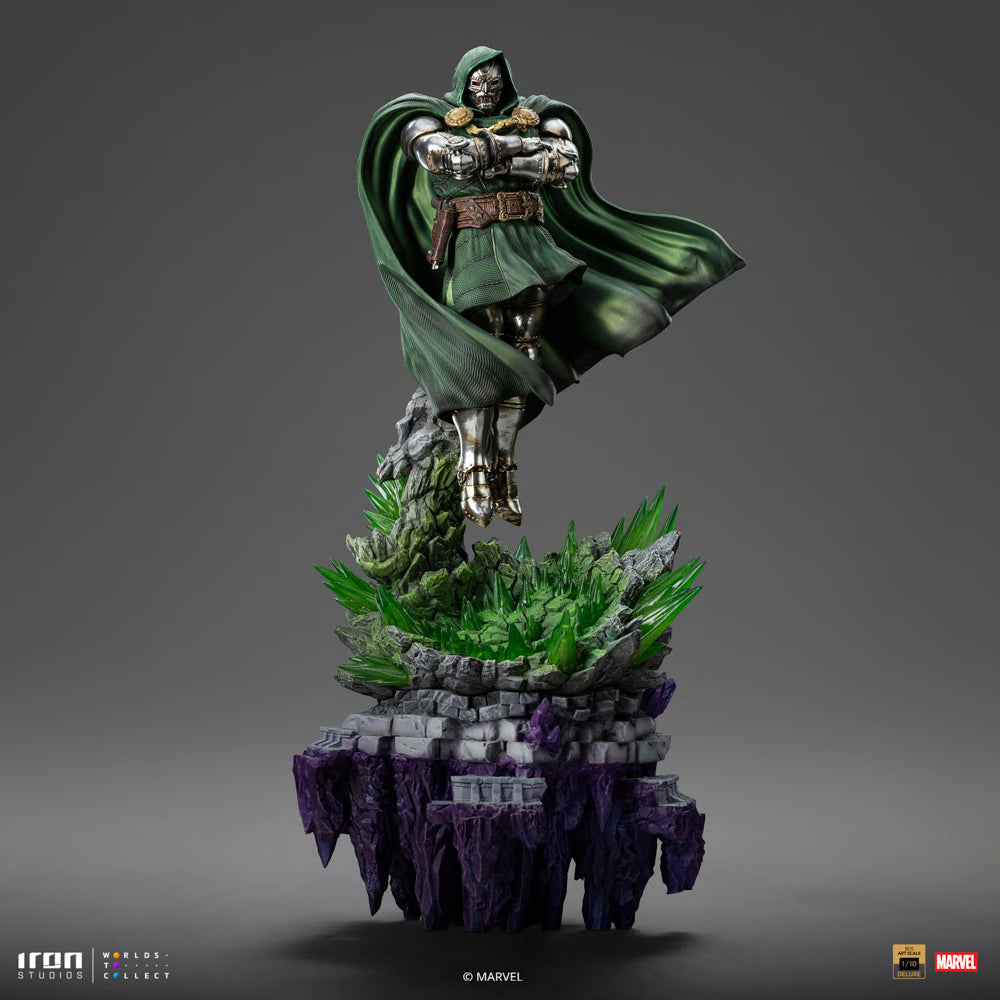 Statue Doctor Doom Deluxe - Infinity Gauntlet Diorama - Art Scale 1/10 - Iron Studios