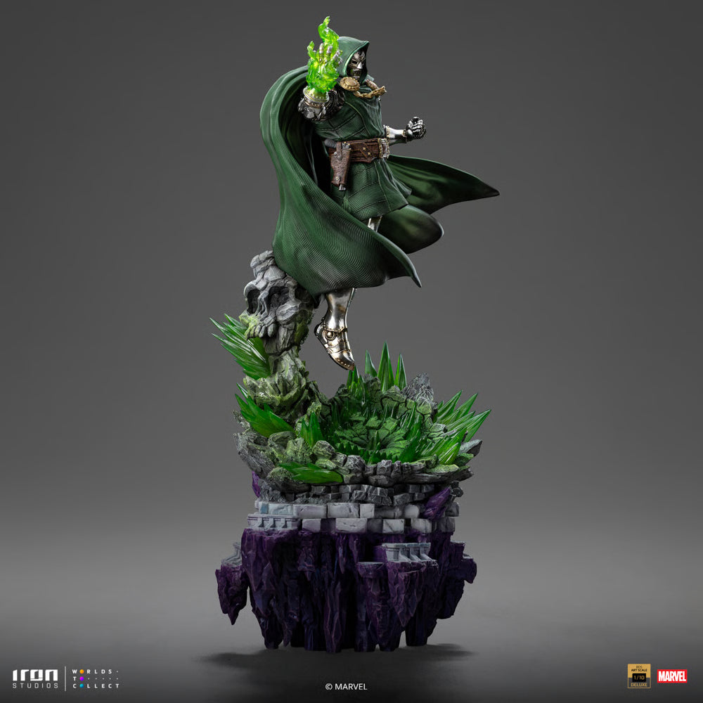 Statue Doctor Doom Deluxe - Infinity Gauntlet Diorama - Art Scale 1/10 - Iron Studios