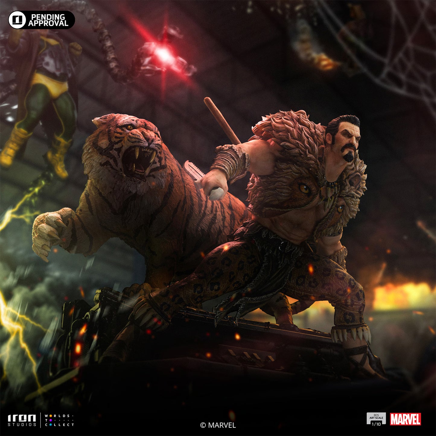 Marvel – Kraven the Hunter BDS Art Scale 1/10 Statue Iron Studios