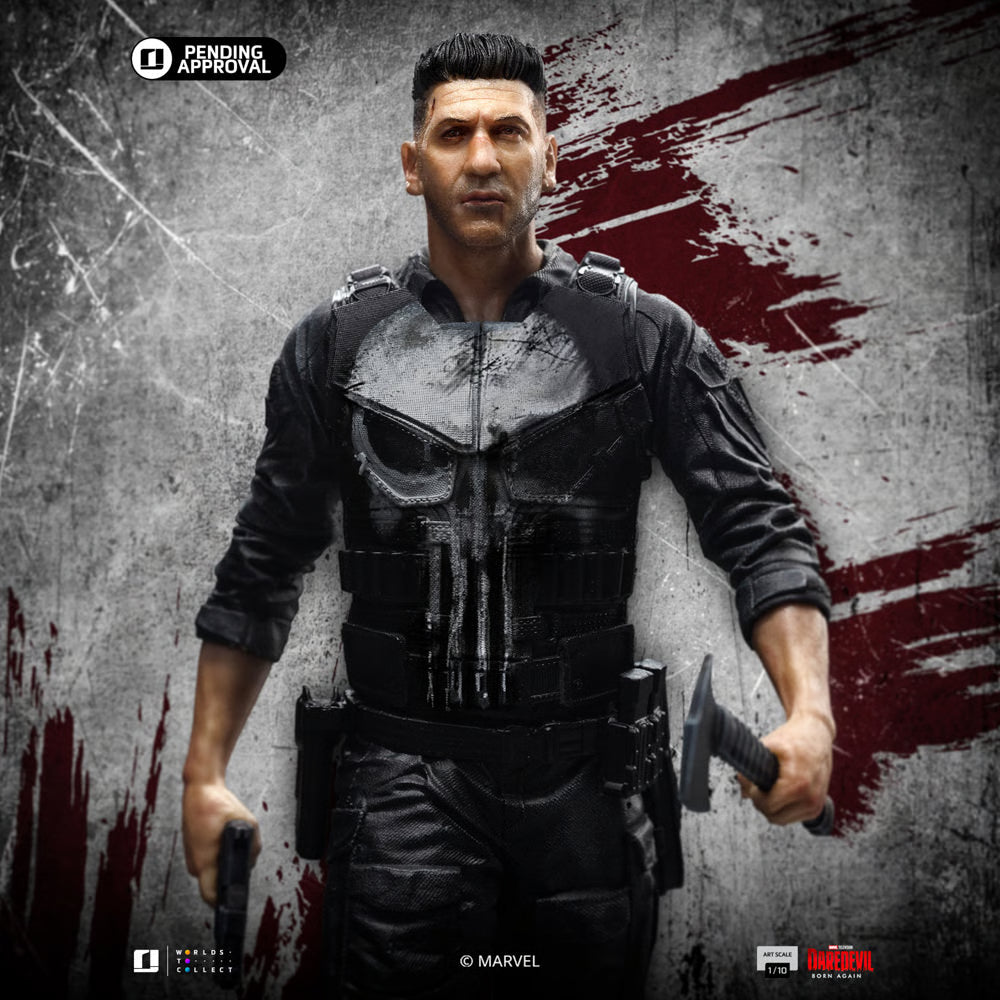 Marvel – Punisher (Daredevil: Born Again) Art Scale 1/10 Statue Iron Studios