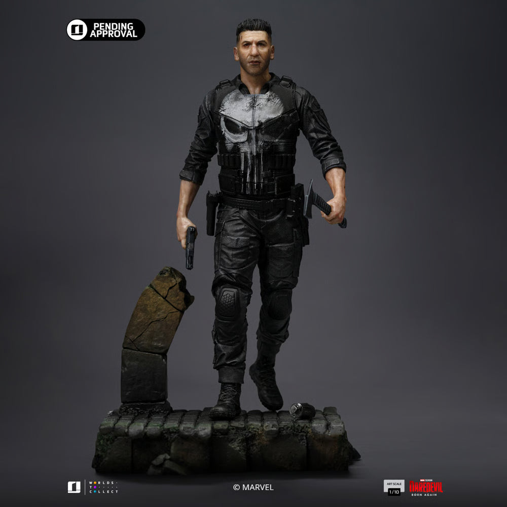 Marvel – Punisher (Daredevil: Born Again) Art Scale 1/10 Statue Iron Studios