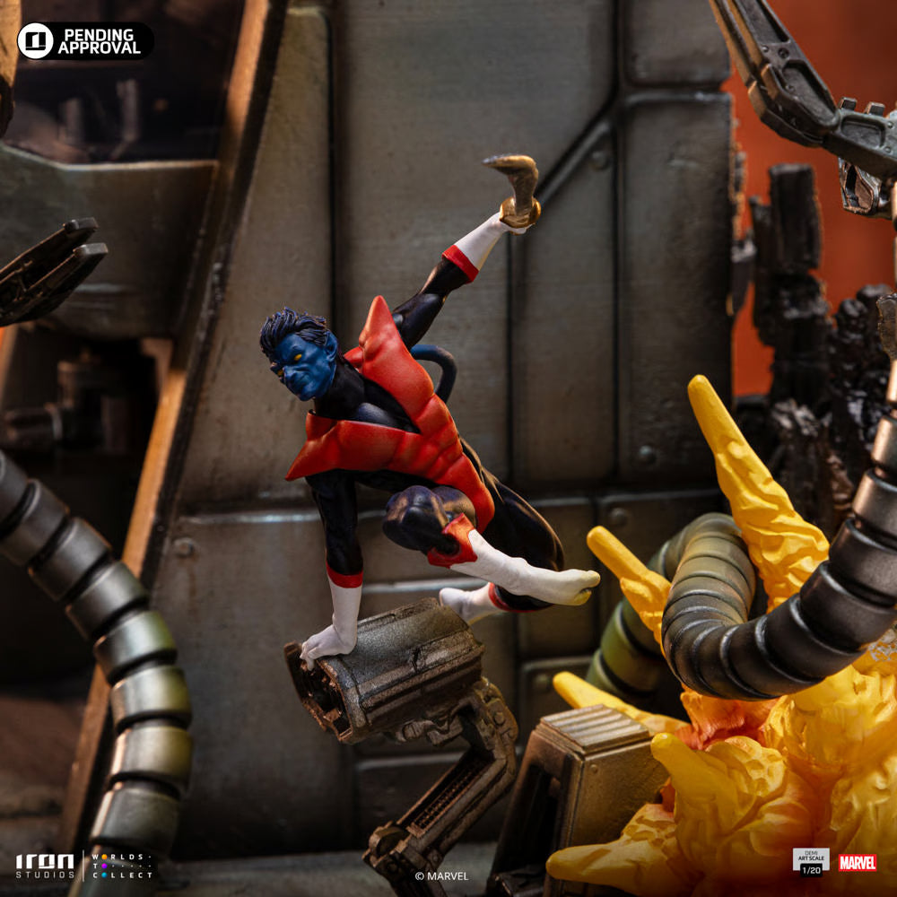Marvel – X-Men Danger Room B Demi Art Scale 1/20 Diorama Iron Studios