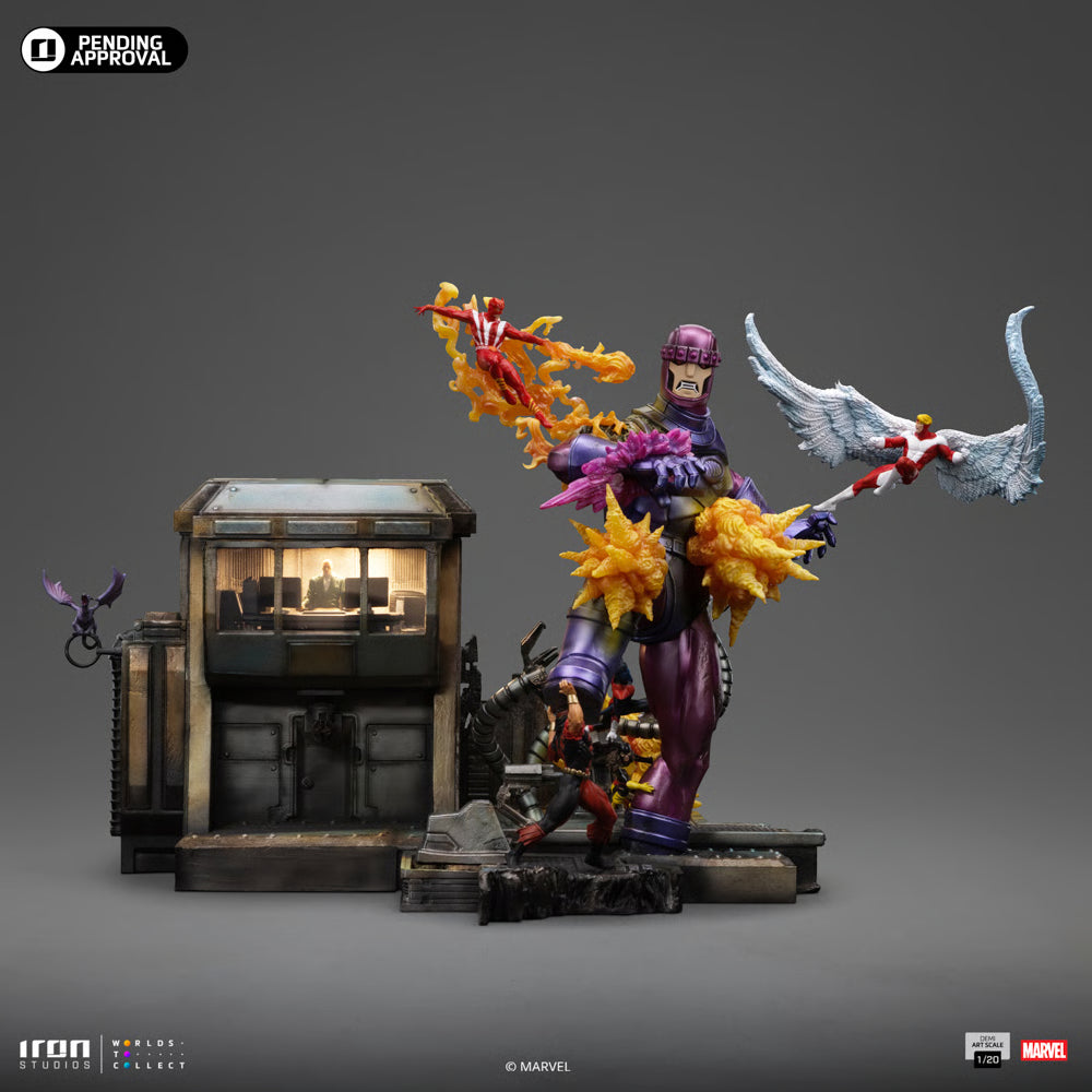 Marvel – X-Men Danger Room B Demi Art Scale 1/20 Diorama Iron Studios