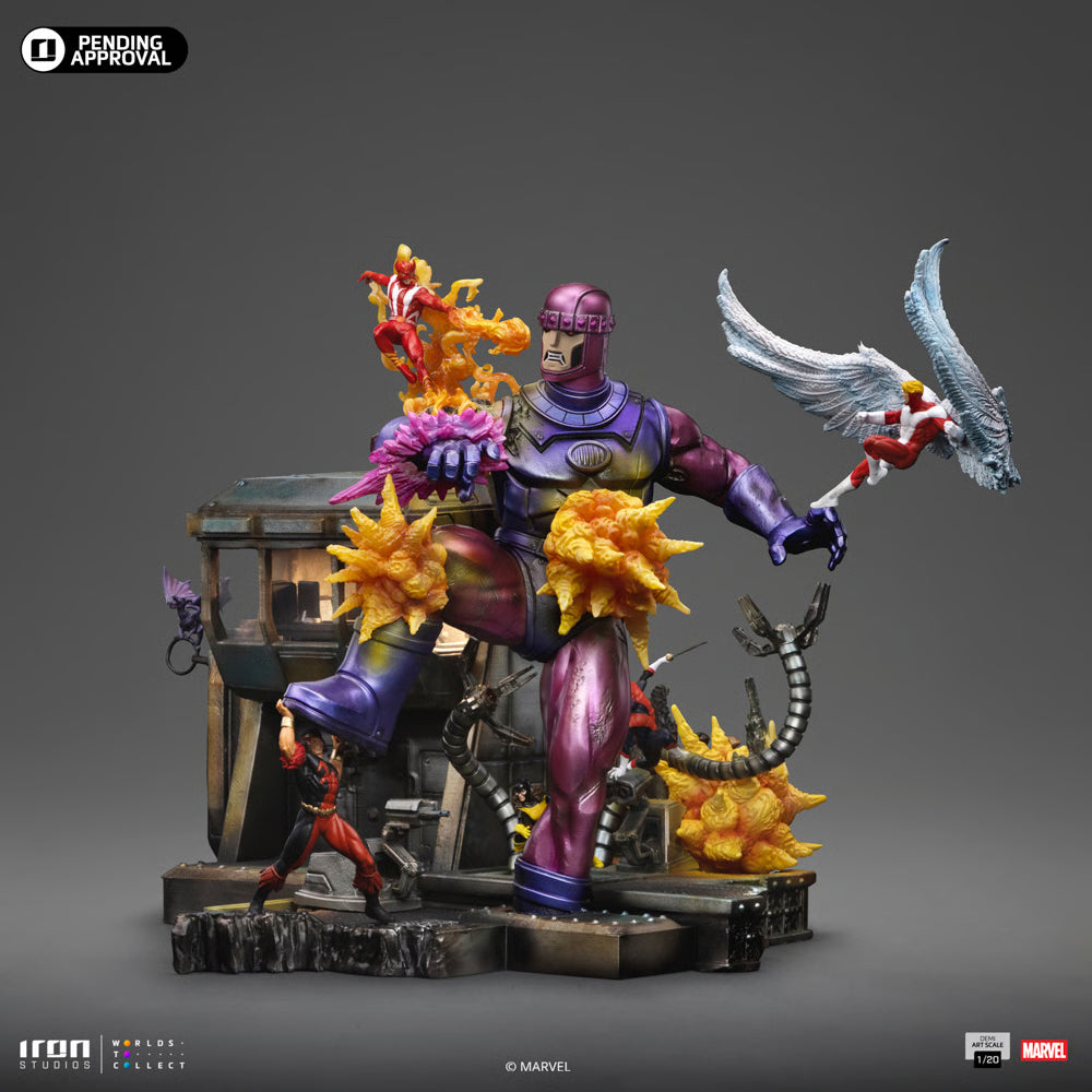 Marvel – X-Men Danger Room B Demi Art Scale 1/20 Diorama Iron Studios