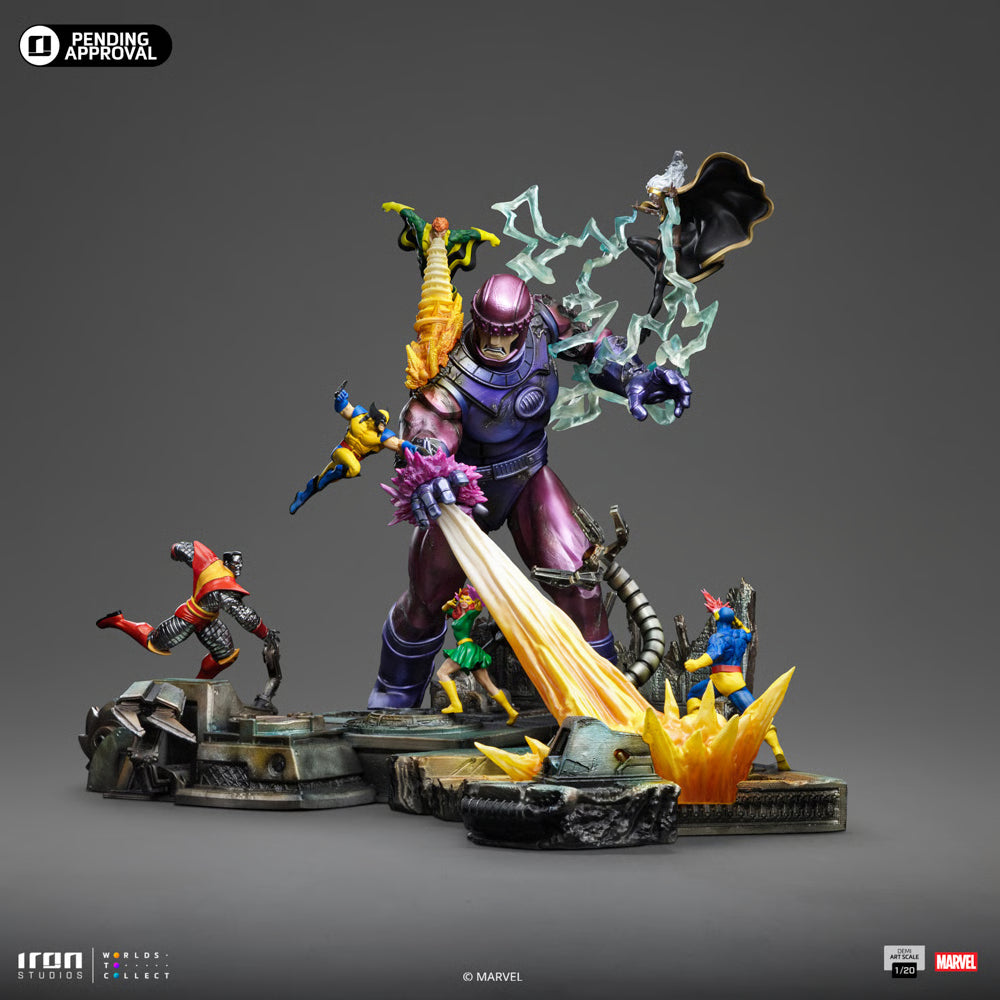 Marvel – X-Men Danger Room Diorama A Demi Art Scale 1/20 Diorama Iron Studios